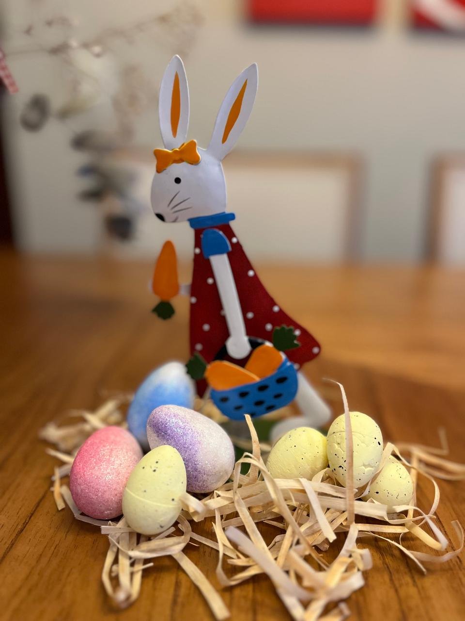 Guardanapos e porta-guardanapos criativos para a Páscoa