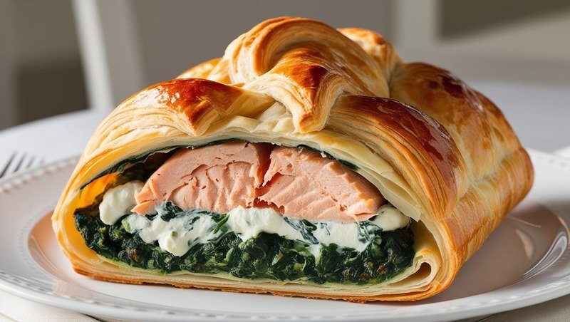 Salmão Wellington: Receita, Acompanhamentos Perfeitos e Vinhos para Harmonizar